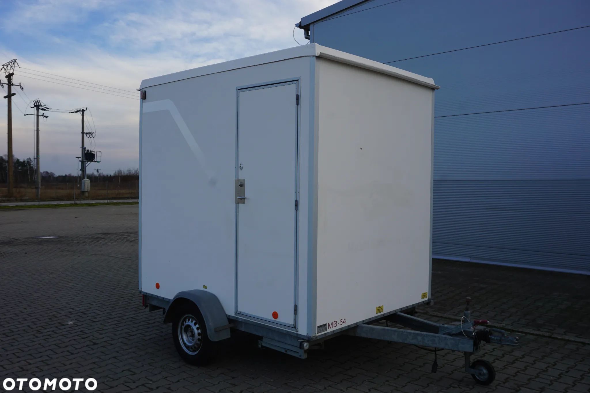 Inny Scanvogn Przyczepa socjalna Łazienka (Toaleta + prysznic) 240x230 750kg - 1