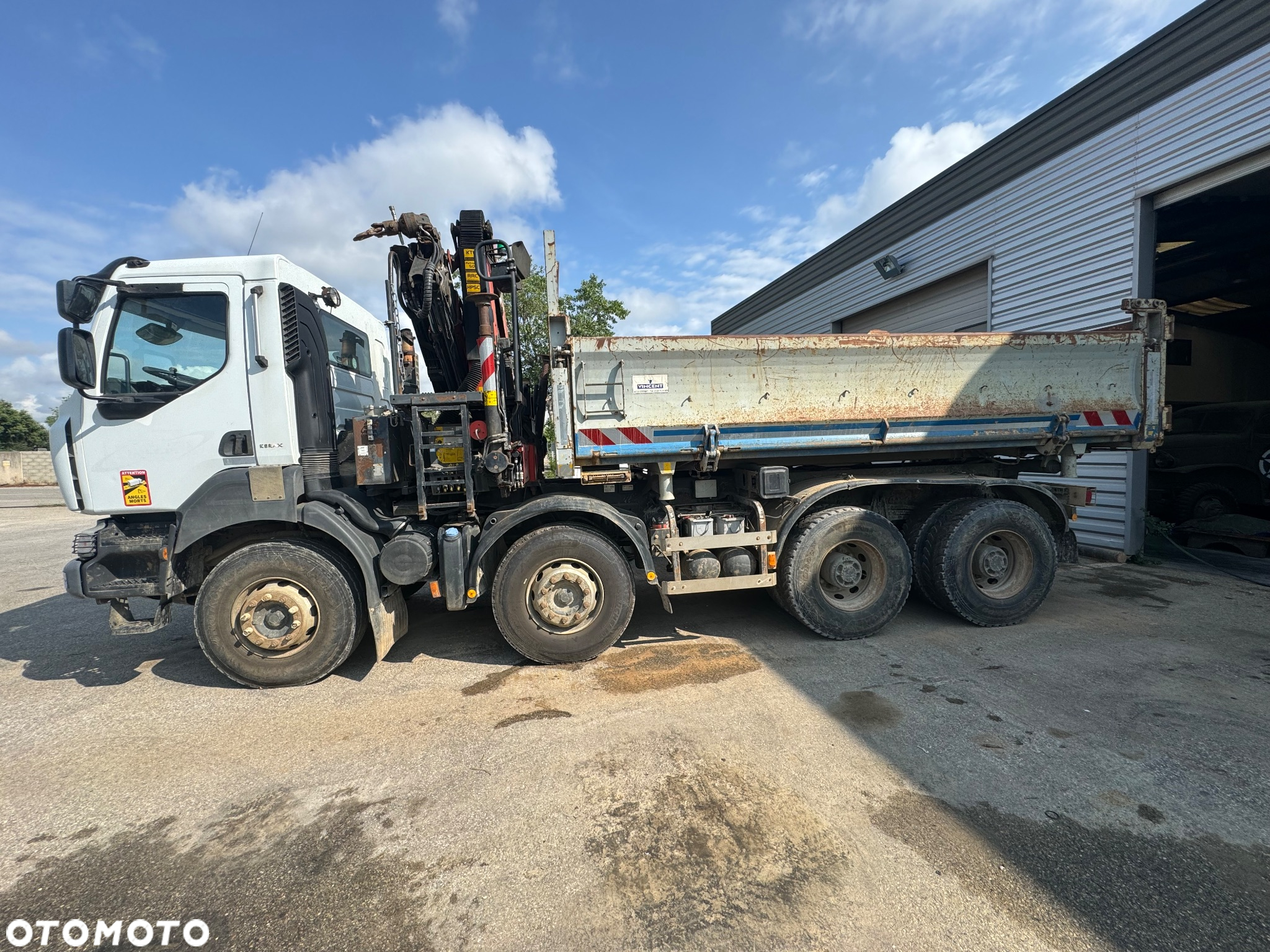 Renault Kerax 8x4 Wywrotka HDS Palfinger Super Stan - 2
