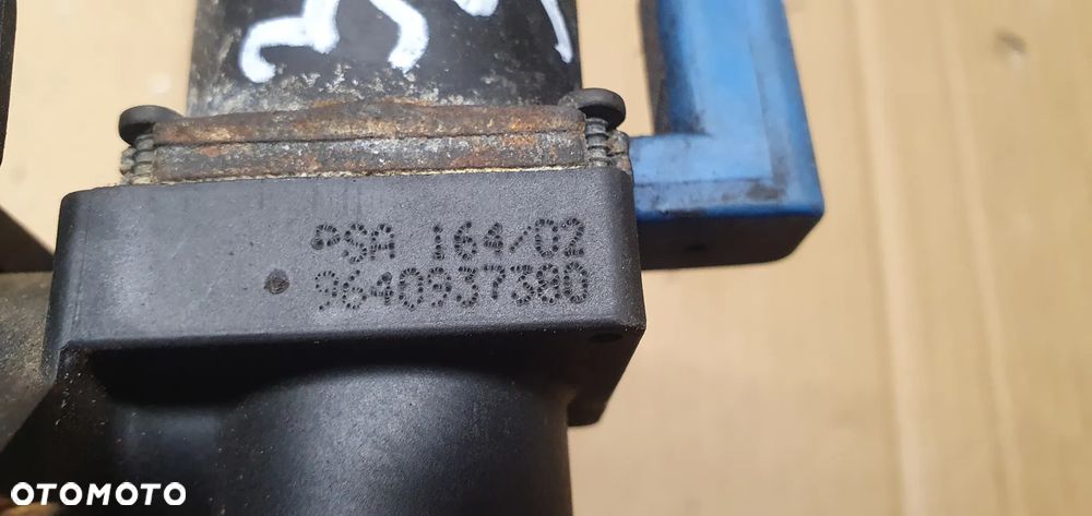 Zawór nagrzewnicy powietrza chłodniczka Peugeot 307 2.0 HDI 9640937380 9640579380 - 5