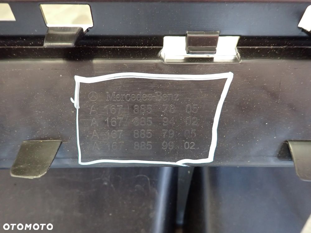 MERCEDES GLE GLS 63 DYFUZOR ZDERZAKA TYŁ A1678857805 - 10