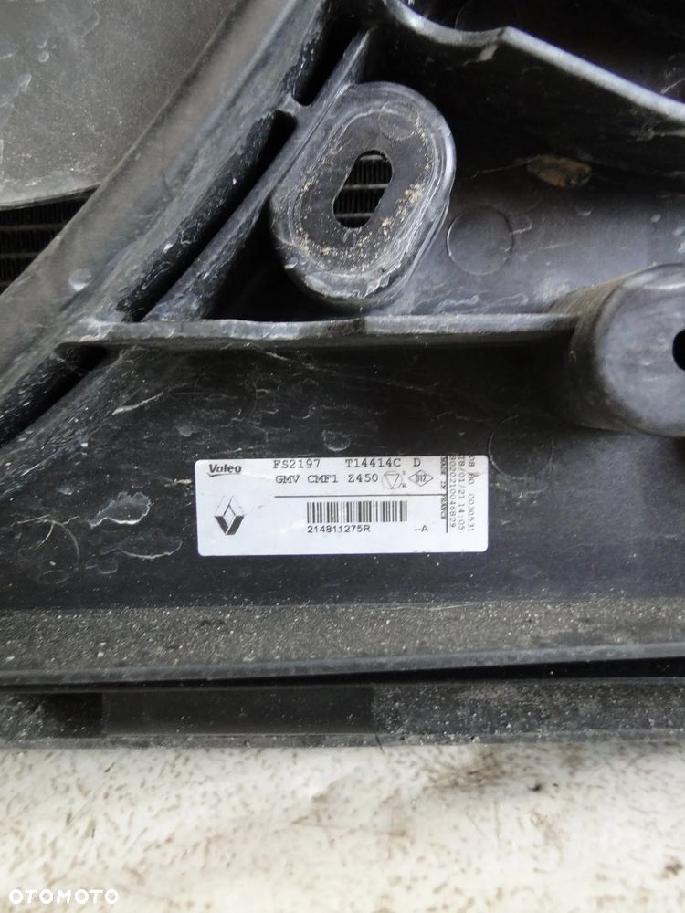 RENAULT KANGOO III 3 LIFT CITAN CHŁODNICA WODY KLIMATYZACJI WENTYLATOR WLOT ŁAPACZ KOMPLET 1.5DCI 14-20r EUROPA - 15