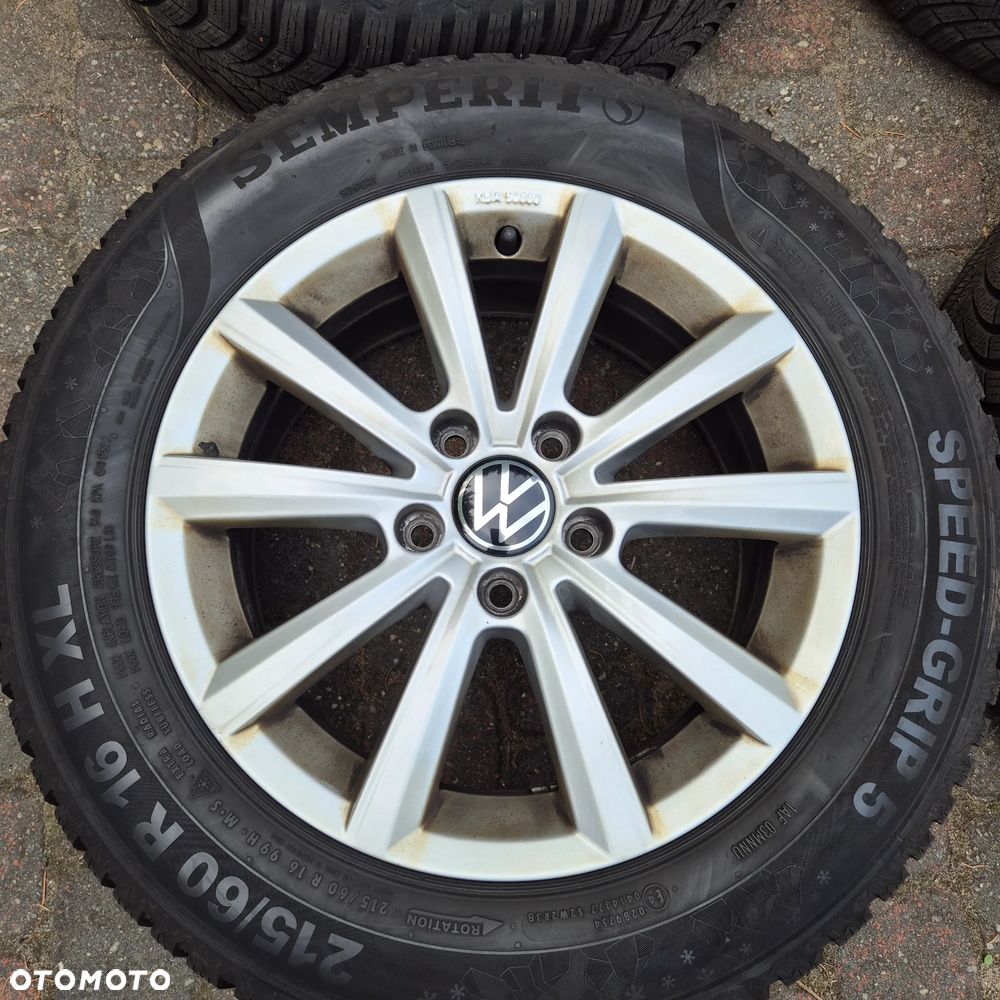 ZIMA 215/60 R16 VW PASSAT T-ROC BEETLE TOURAN SKODA SUPERB OCTAVIA KAROQ - 4