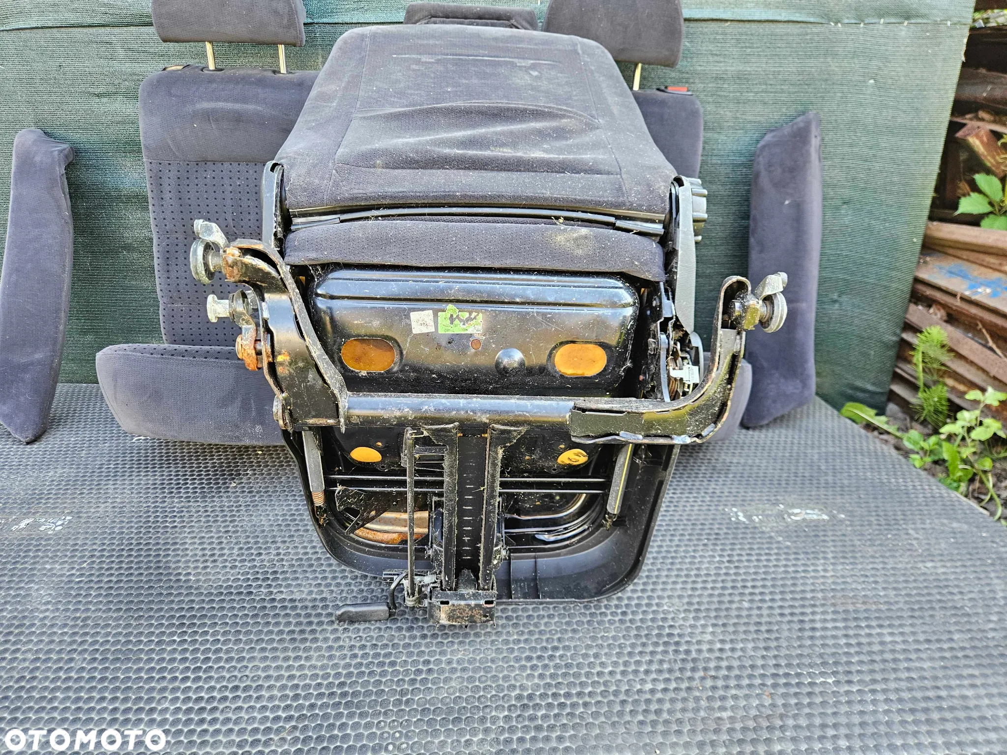 Fotele Fotel Siedzenie Kanapa Podlokietnik Oparcie Welur VW Passat B5 Przed Lift 1997r Komplet - 23