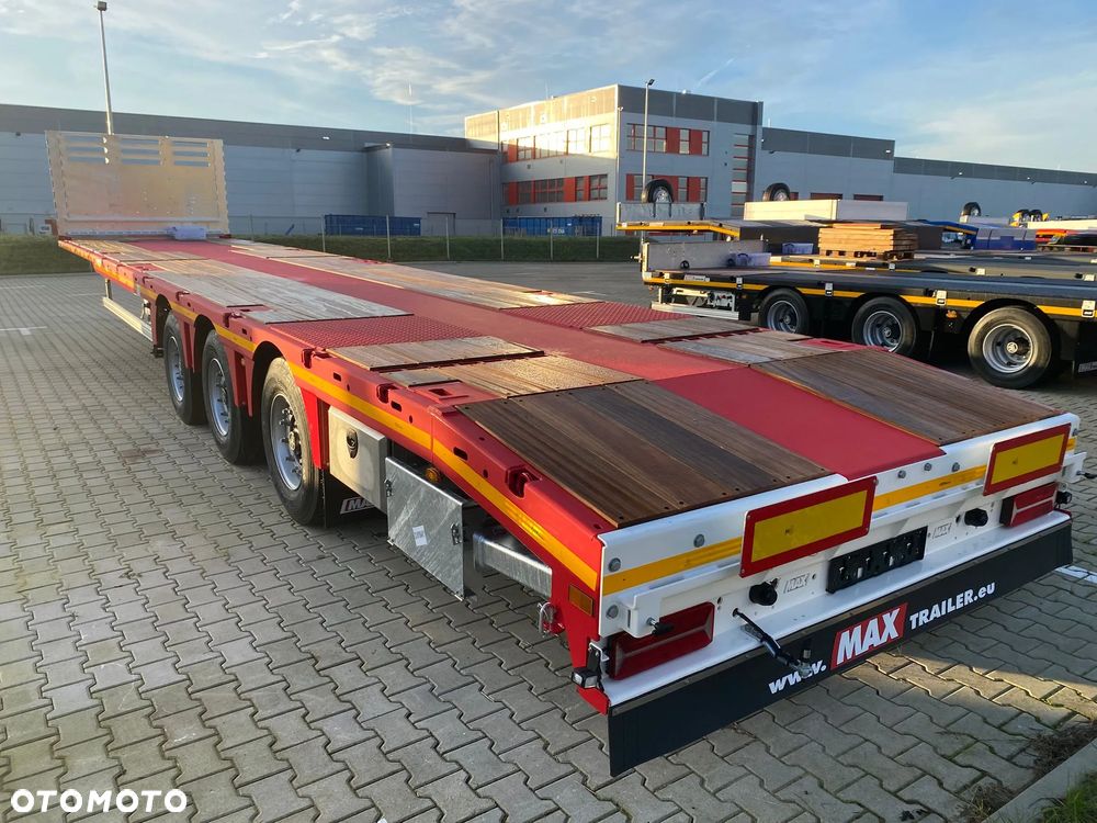 MAX Trailer nowa platforma mega, osie BPW, metalizacja - 4