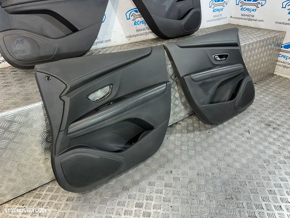 .Conjunto Quartelas Frente Frontal Tras Traseira Original Com Cortinas Renault Scenic 4 2016 - 2022 - 7