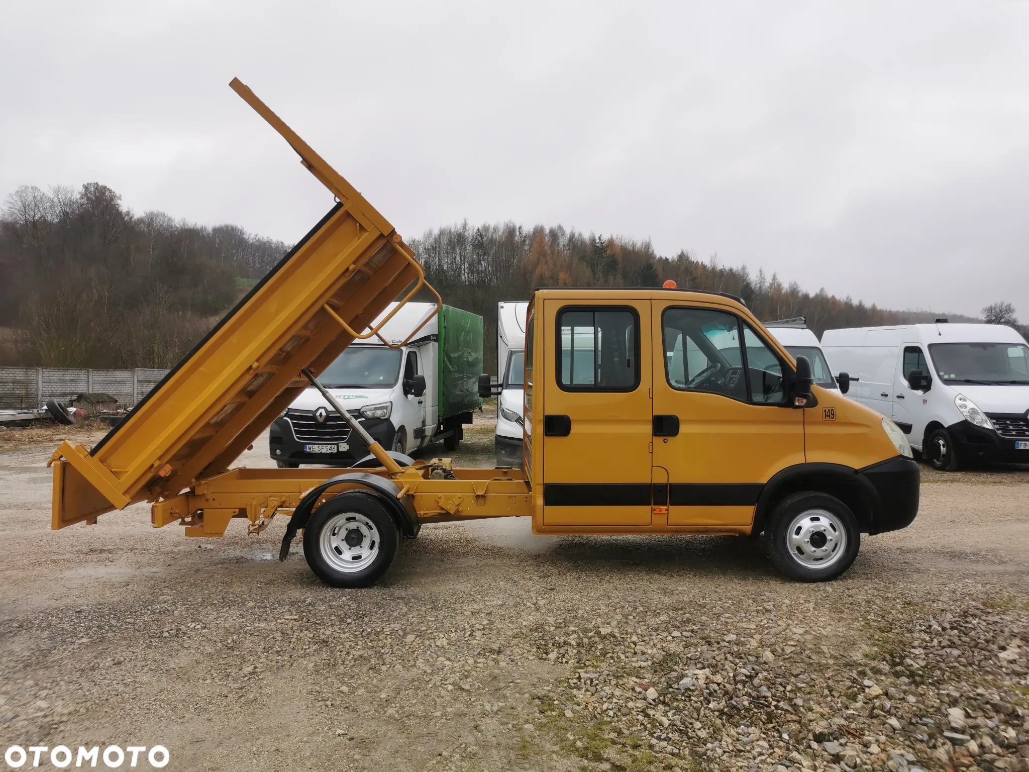 Iveco Daily 35C12 Brygadówka wywrotka Dubel hak kiper doka 35C13 - 5