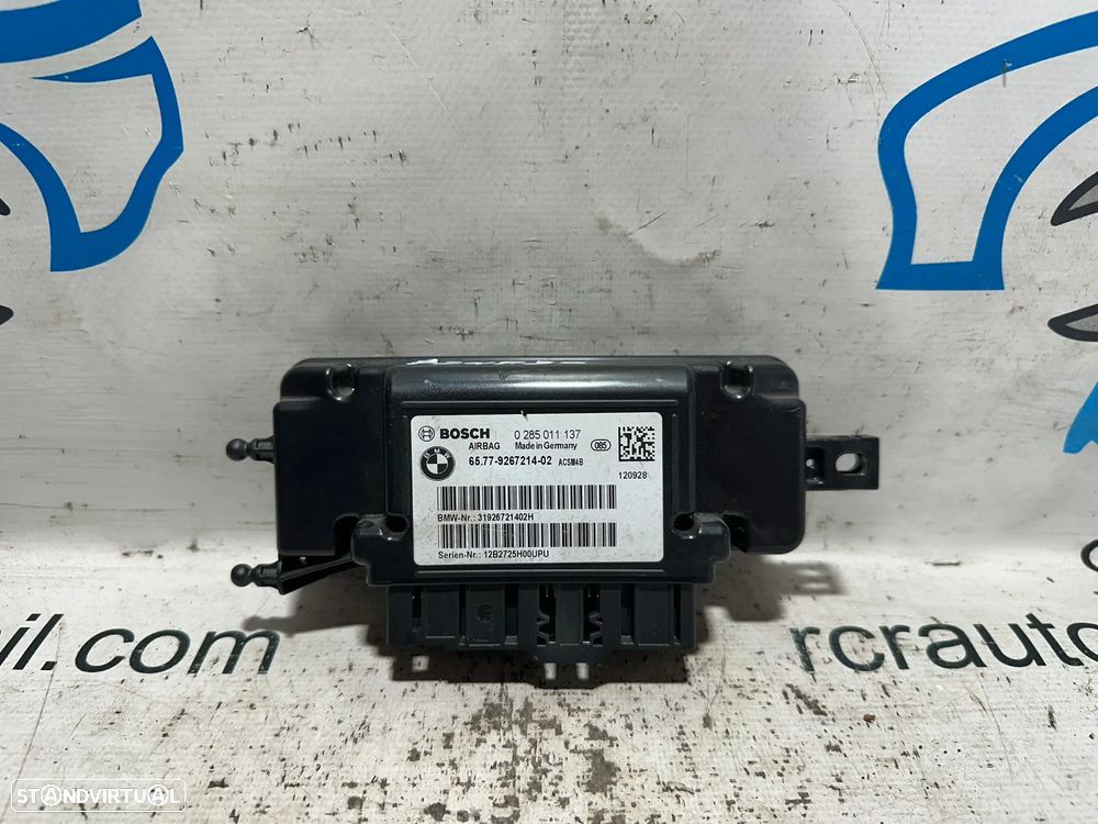 .Módulo Centralina Airbag SRS Original BMW 9267214 2011 - 2018 - 2