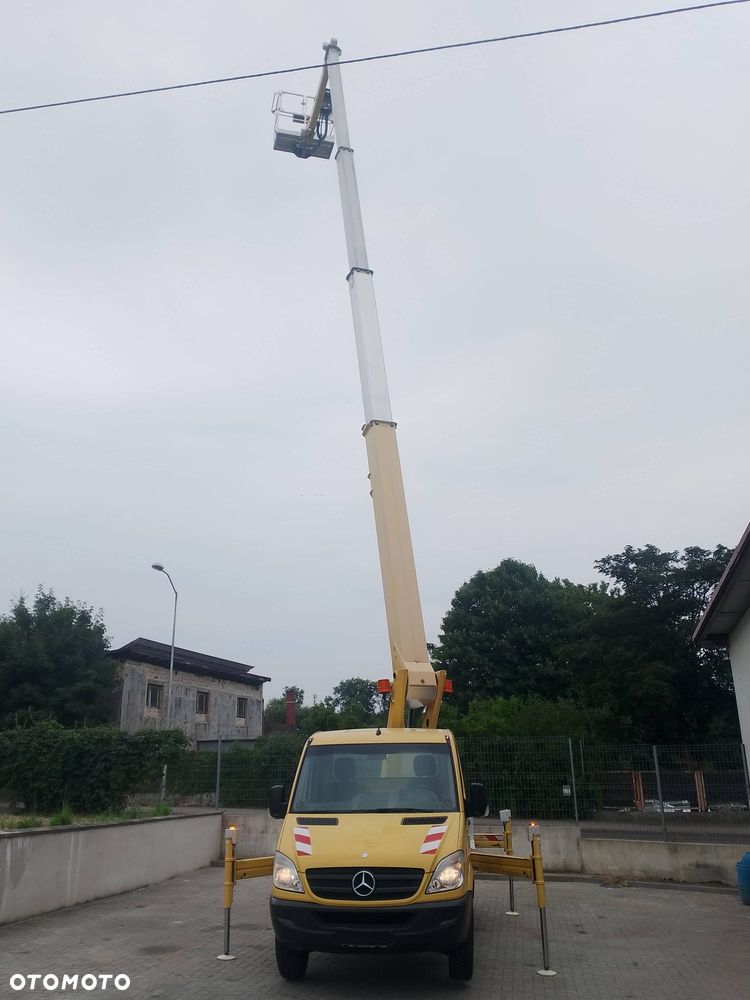Mercedes-Benz Podnośnik Koszowy Zwyżka Palfinger 21 Metrów 16 w bok ! PILOT NA KABLU!! UDT! Jak Wumag Ruthmann Gsr - 28