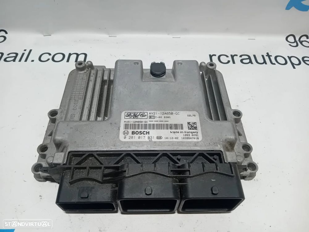 Centralina Bosch Original Ford KVJA AV21-12A650-GC / 0 281 017 831 - 2