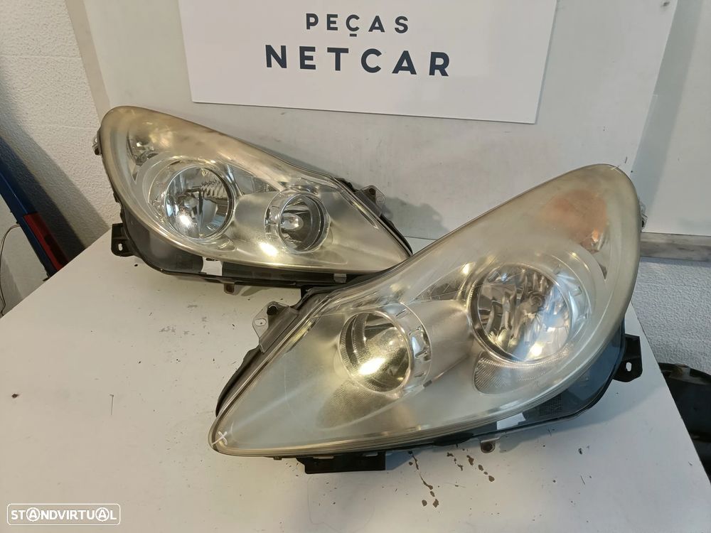 Farol optica Opel corsa D 2009 - 1