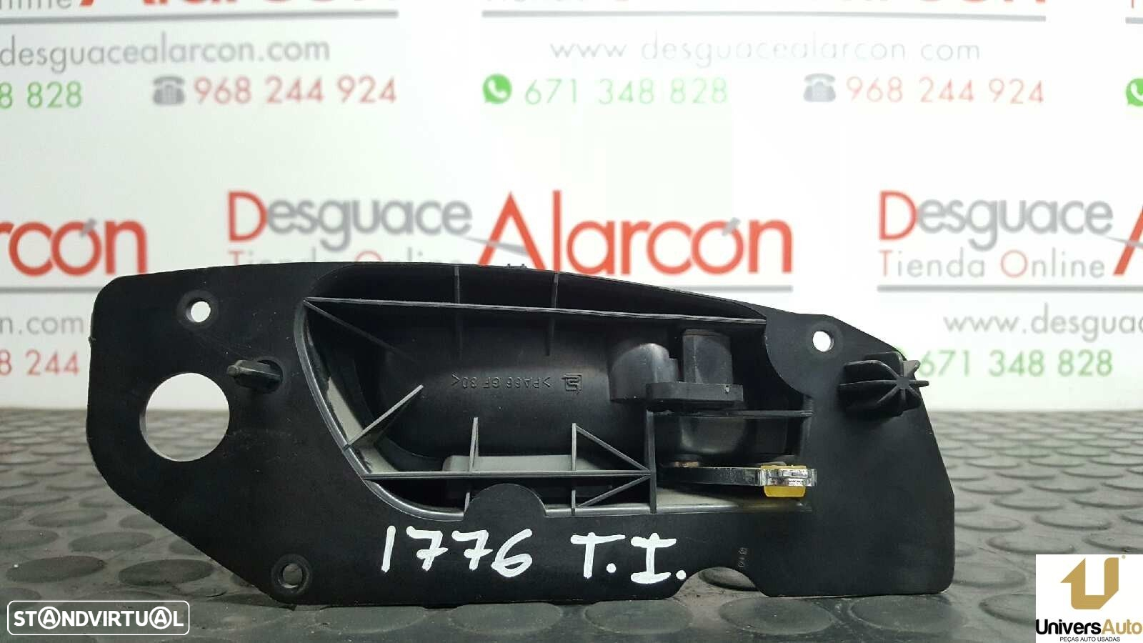 PUNHO TRASEIRO ESQUERDO PEUGEOT 607 (S2) DIAMANTE PACK - 3