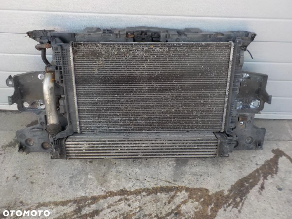 RENAULT MEGANE III 1.5 DCI PAS PRZEDNI WZMOCNIENIE CHŁODNICE WENTYLATOR - 1