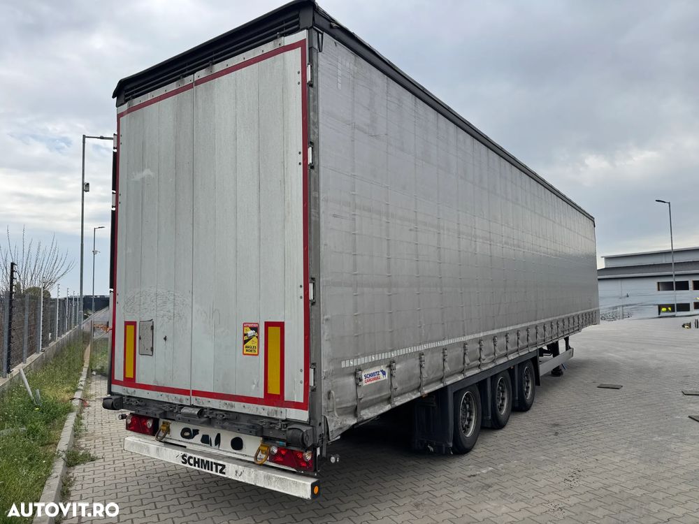 Schmitz Cargobull mega, liftanta, scanduri aluminiu, suport roata dublu, finantare, factura externa - 3