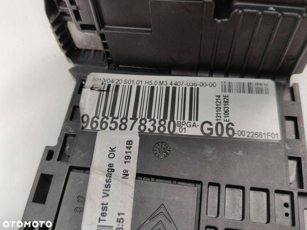 MODUŁ STEROWNIK NAPIĘCIA AKUMULATORA CITROEN C4 II DS4 9665878380 - 4