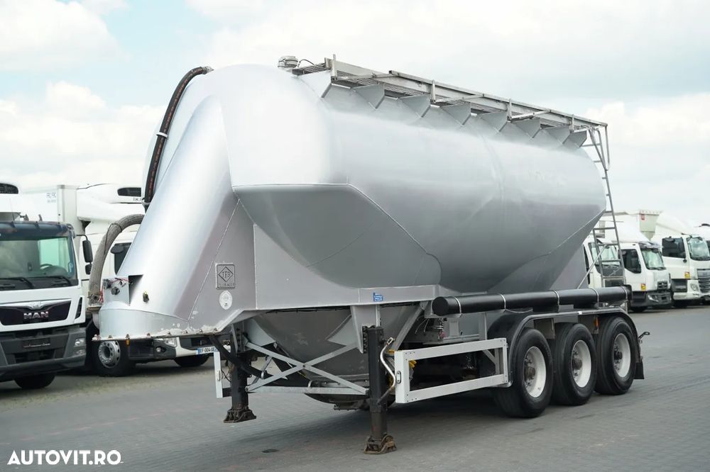Feldbinder REMORCA CIMENT / 3 CAMERĂ / 36.000 L / SILOC / PENTRU MATERIALE VRAC / JANTE DIN ALIAJ - 2