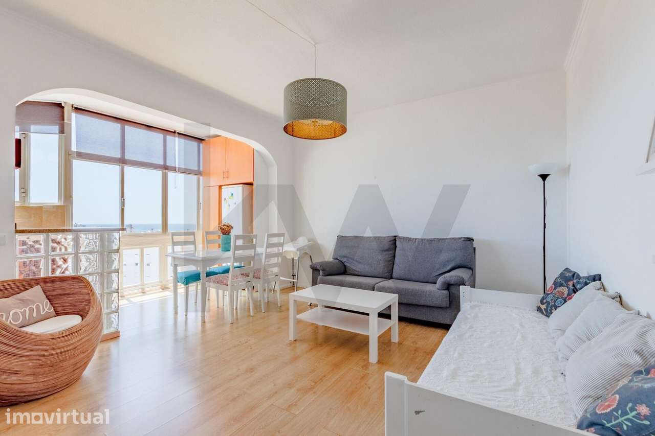 Venda apartamento T1 com vista mar em Cascais - Grande imagem: 5/20