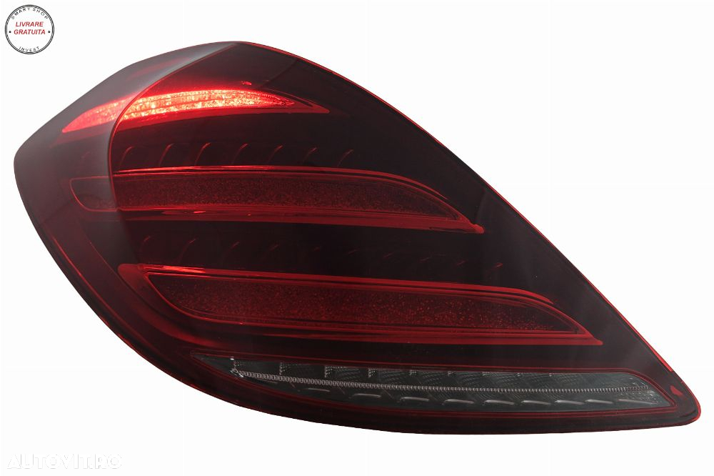 Stopuri Full LED Mercedes S-Class W222 (2013-2017) Semnalizare Dinamica Facelift D- livrare gratuita - 15