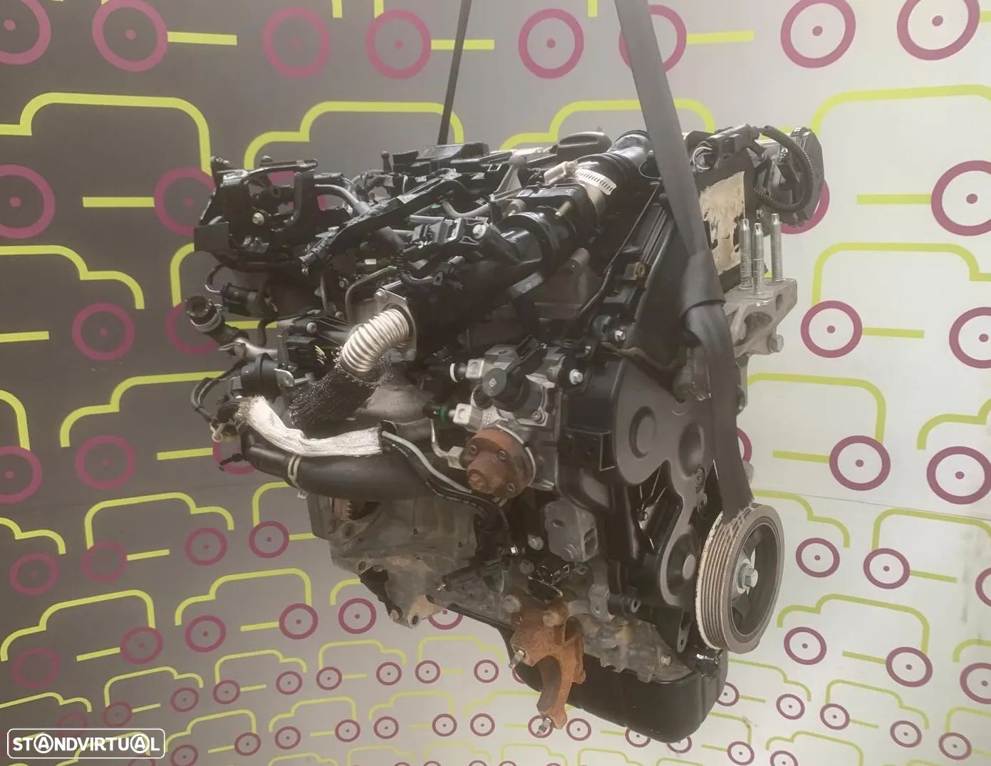 Motor FORD FOCUS II (DA_, HCP, DP) 1.6 TDCi 109 cv de 2009 Ref - G8DB  NO-20366 - 1