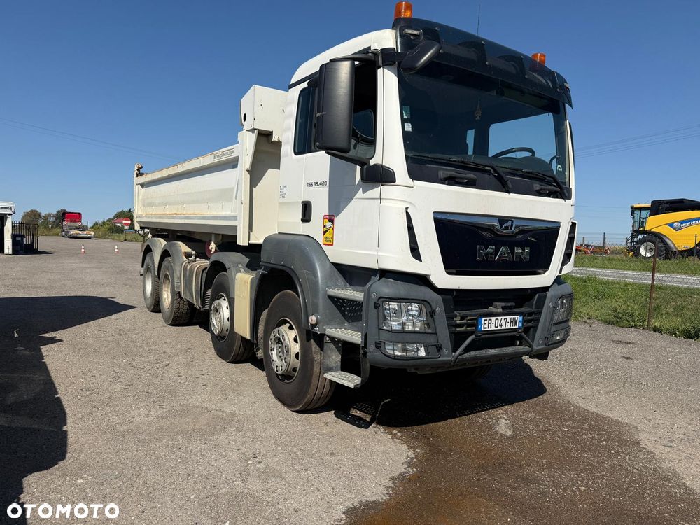 MAN TGS 35.440 / 8X4 / WYWROTKA 2 STR. / HYDROBURTA / BORDMATIC / ZABUDOWA MEILLER KIPPER - 4