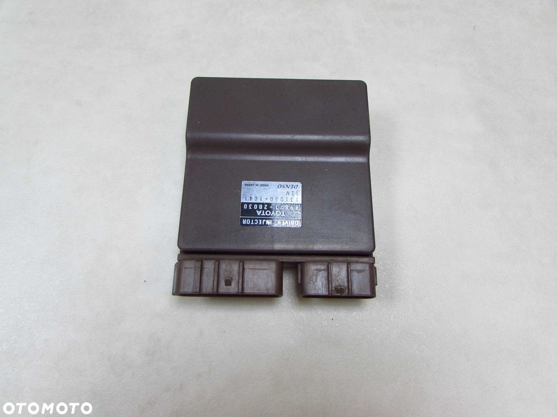 TOYOTA AURIS COROLLA VERSO D4D MODUL STEROWNIK WTRYSKOW 89871-20030 - 1