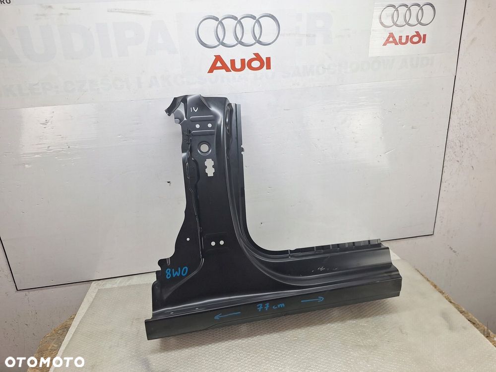 PRÓG OSŁONA PROGU NOWY ASO OE AUDI A4 S4 B9 8W 8W0 2017-2024 SŁUPEK A - 1