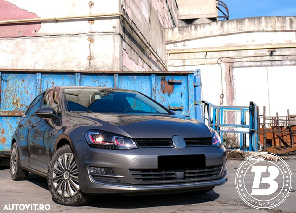 Faruri LED compatibile cu VW Golf 7 VII G7.5 Design - 17