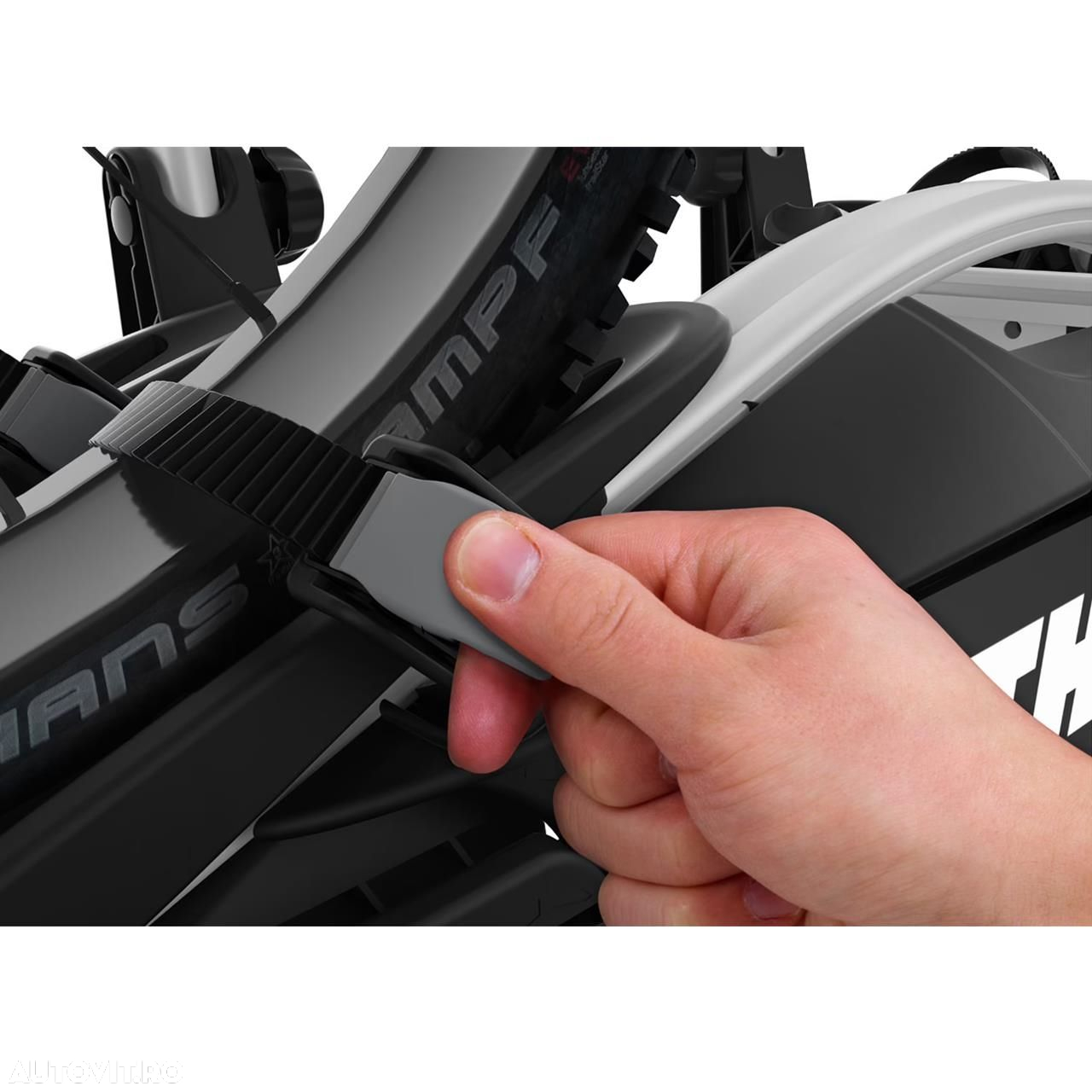 Suport 2  biciclete Thule VeloCompact 924001 cu prindere pe carligul de remorcare (13pini) - 3