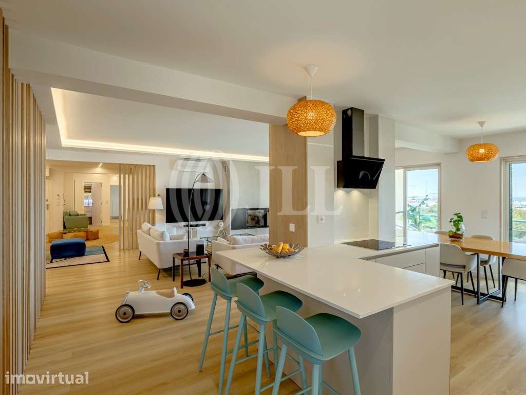 Apartamento T5 com vista mar no Estoril, Cascais - Grande imagem: 5/42