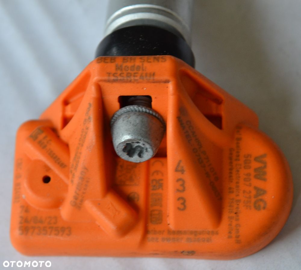 CZUJNIKI CIŚNIENIA TPMS OEM VW SKODA AUDI 5Q0907275F x1szt C-374 - 6