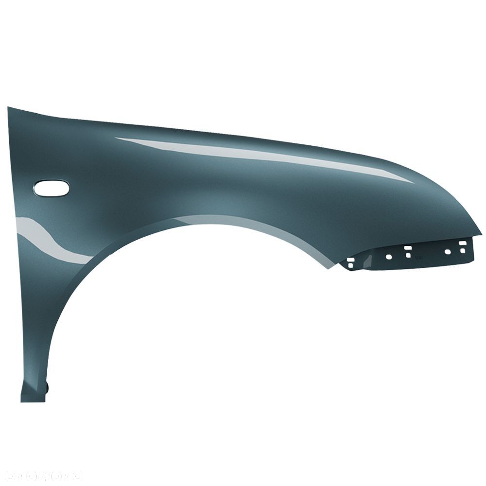 BLU Błotnik VW BORA LB5X prawy zielony 98-05 1J przód BlauSpirit - 2