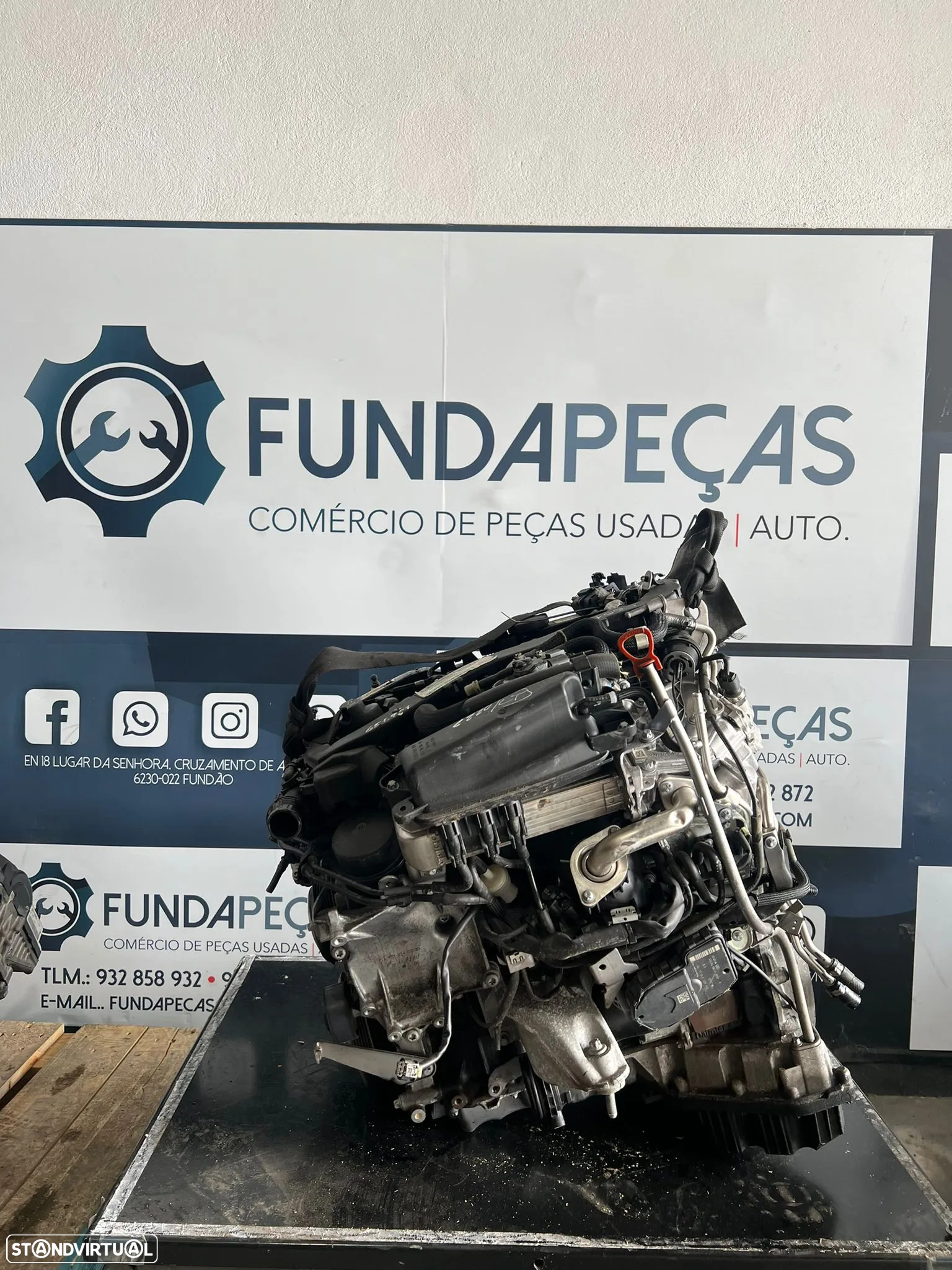 Motor Mercedes C250D 2.2 204Cv Ref: 651.921 - 2
