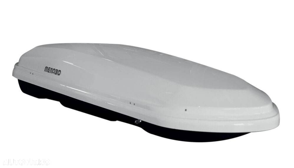 Cutie portbagaj Menabo Diamond 450 White, 163x90.7x36cm - 1