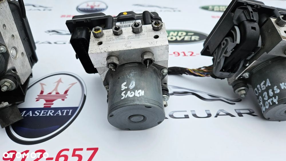 Jaguar XJ 351 2010-2015 USA Pompa hamulcowa ABS Sterownik pompy AW93-2C405-CF - 4