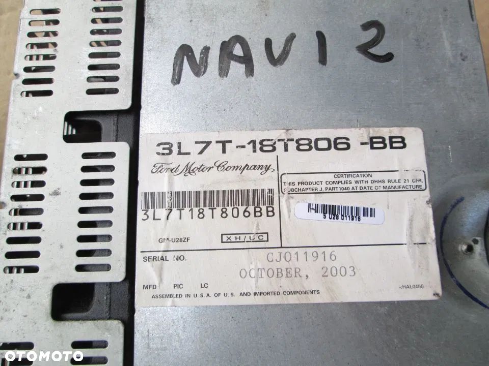 komputer moduŁ radia gps sterownik lincoln navigator ford expedition - 3