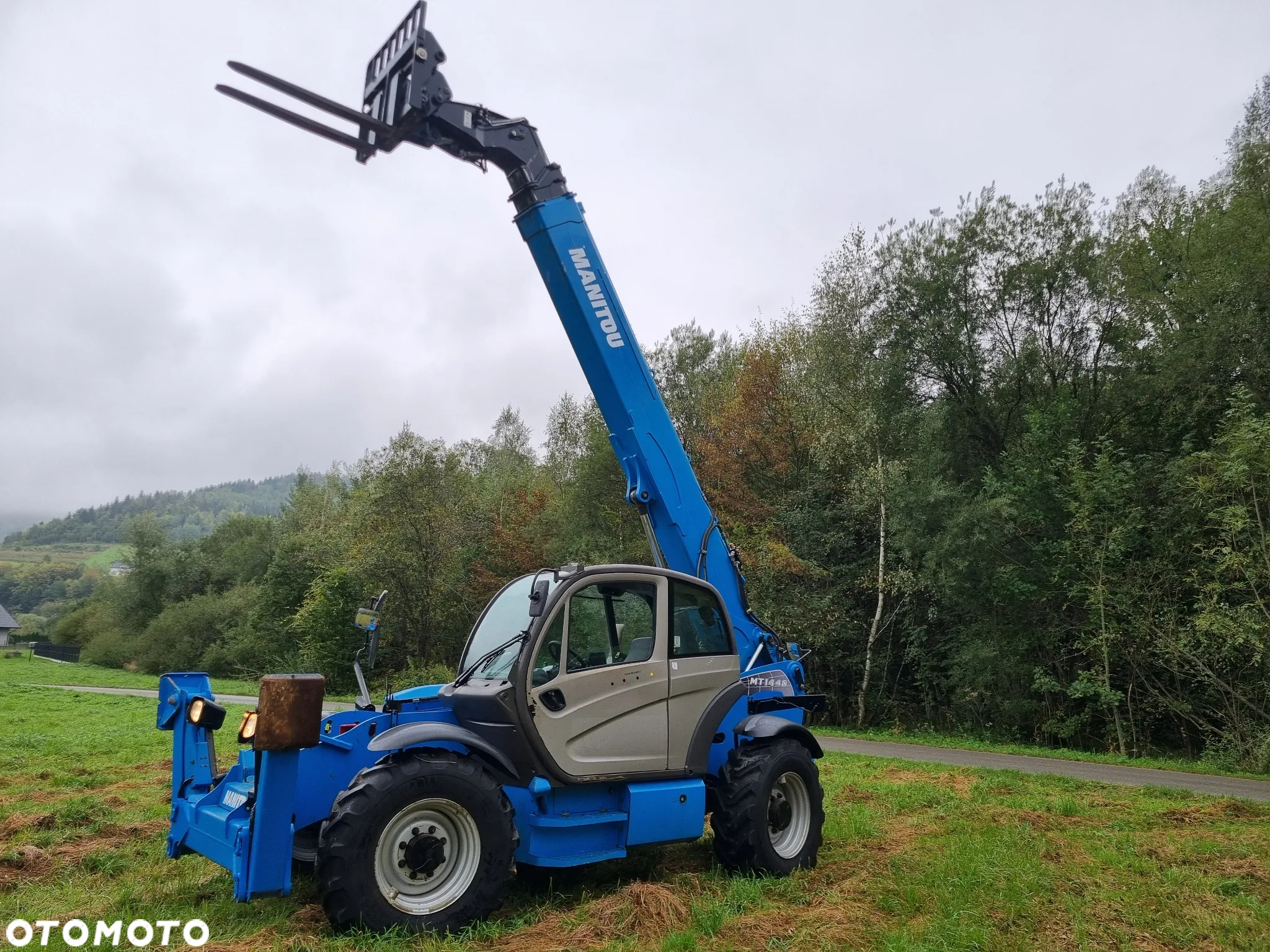Manitou MT1440 Ładowarka Teleskopowa 14metrów z Norwegii 2017rok 2935mtg Jak Nowa zero zniszczeń luzów wycieków PERKINS - 13