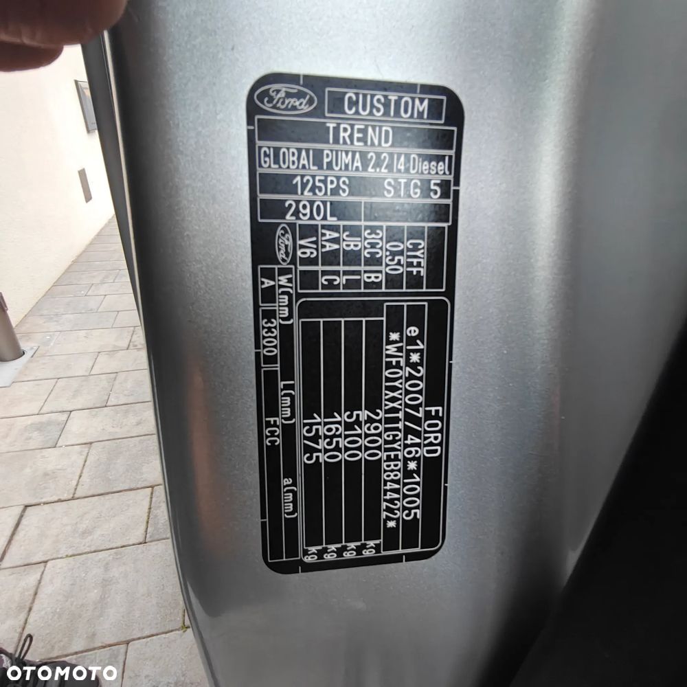 Ford Transit Custom Long Klima Bezwypadkowy - 18