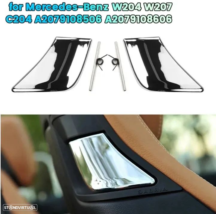 Puxador rebatimento de banco Mercedes E cabrio A207 C coupe W204 E coupe W207 - 7