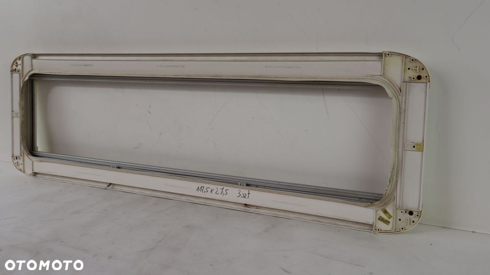KAMPER PRZYCZEPA KEMPINGOWA MOSKITIERA ROLETA OKNA 129,5 CM X 39 CM - 5