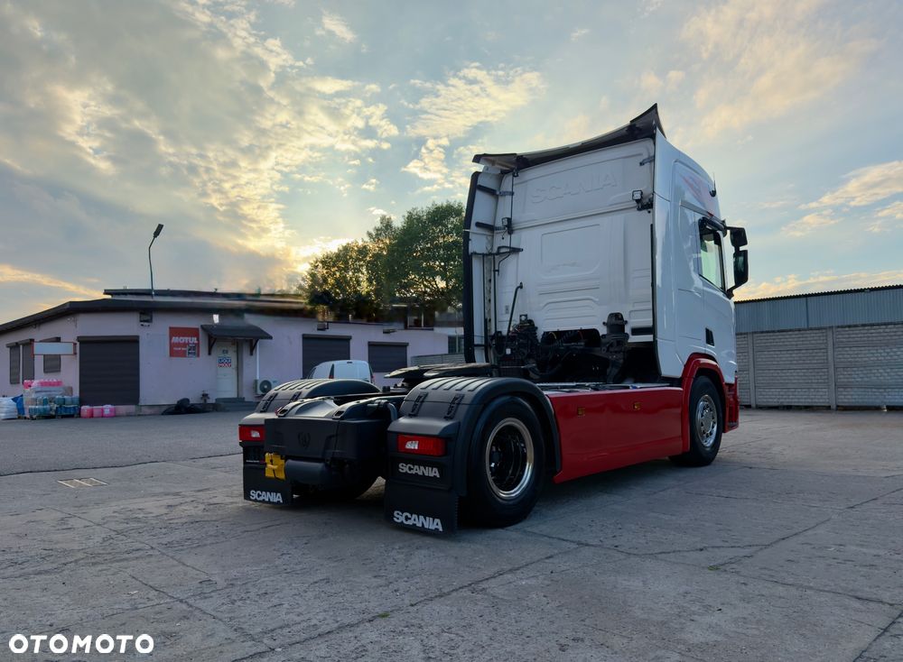 Scania R 500 /// z Niemiec /// 4 poduszki tył ///  Klima postojowa /// Full led /// Full spoiler /// Navi /// - 7