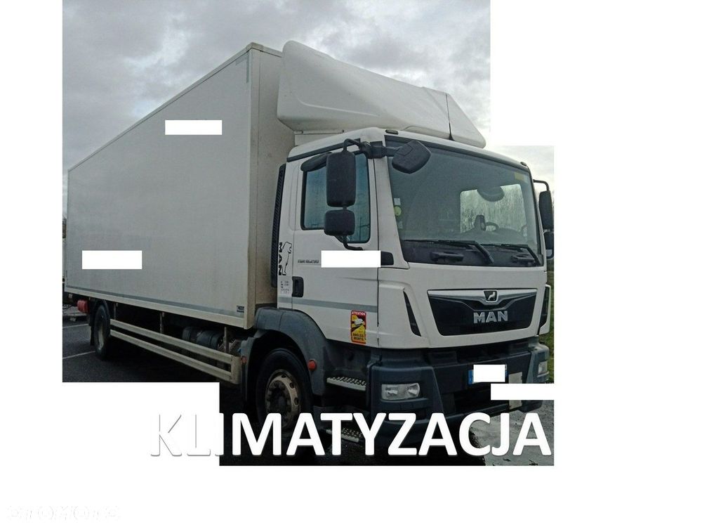 MAN TGM 18.290 Euro6 kontener 21palet winda tylko 432km udokument - 1