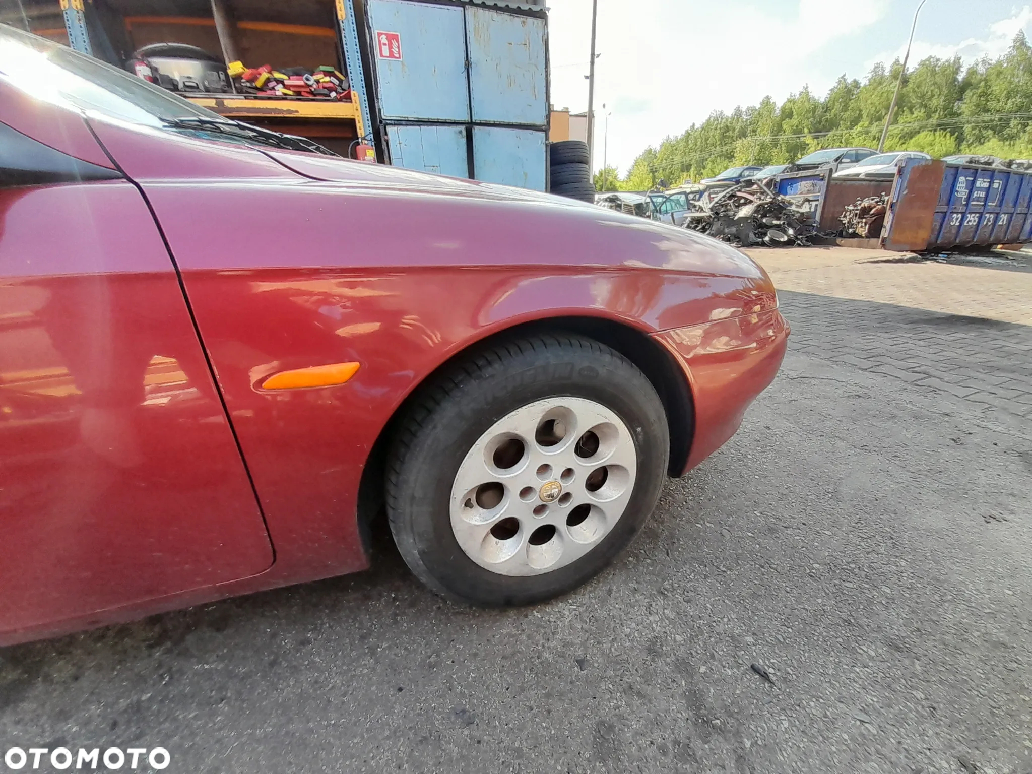 Błotnik przedni prawy Alfa Romeo 156 195/A - 5