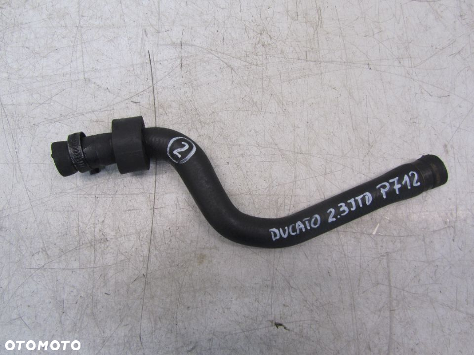 fiat ducato 2.3 jtd przewód wąż wody - 3