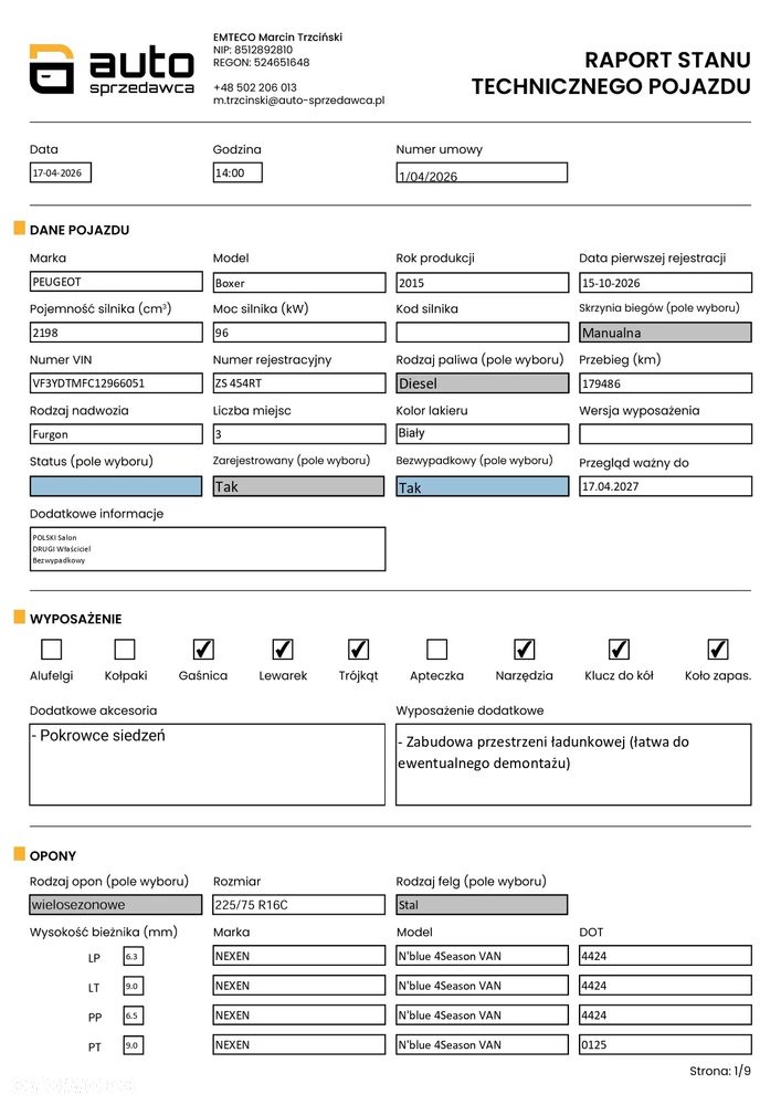 Peugeot BOXER Furgon L4H2 - 32