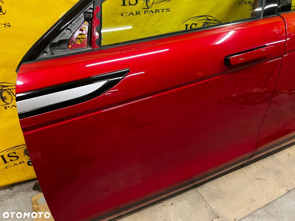 DRZWI LEWA STRONA LEWY PRZÓD TYŁ RANGE ROVER EVOQUE II L551 FIRENZE RED - 4