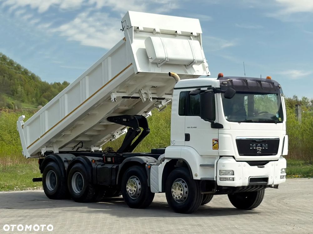 MAN TGS 35.400 * WYWROTKA 6,00 m+ BORDMATIC * 8x4 * STAN BDB - 3