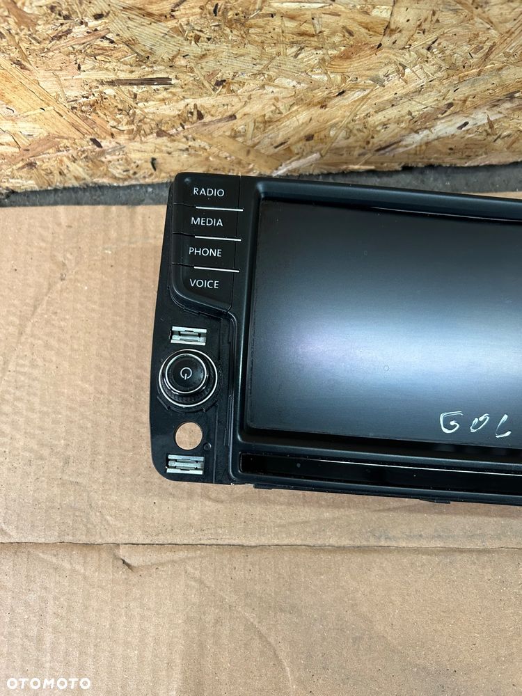 Volkswagen Golf VII Ekran Wyświetlacz 5G0919606 Skoda Octavia III Mib 3 Crafter - 3