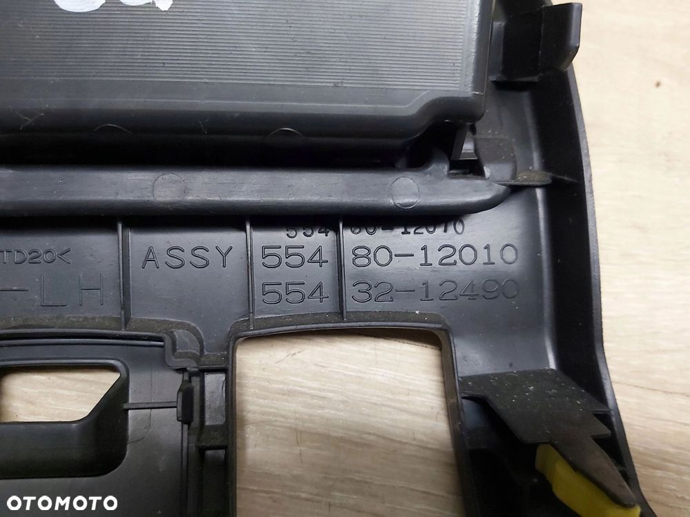 Toyota Corolla E15 panel schowek deski kierowcy 55480-12010 - 14