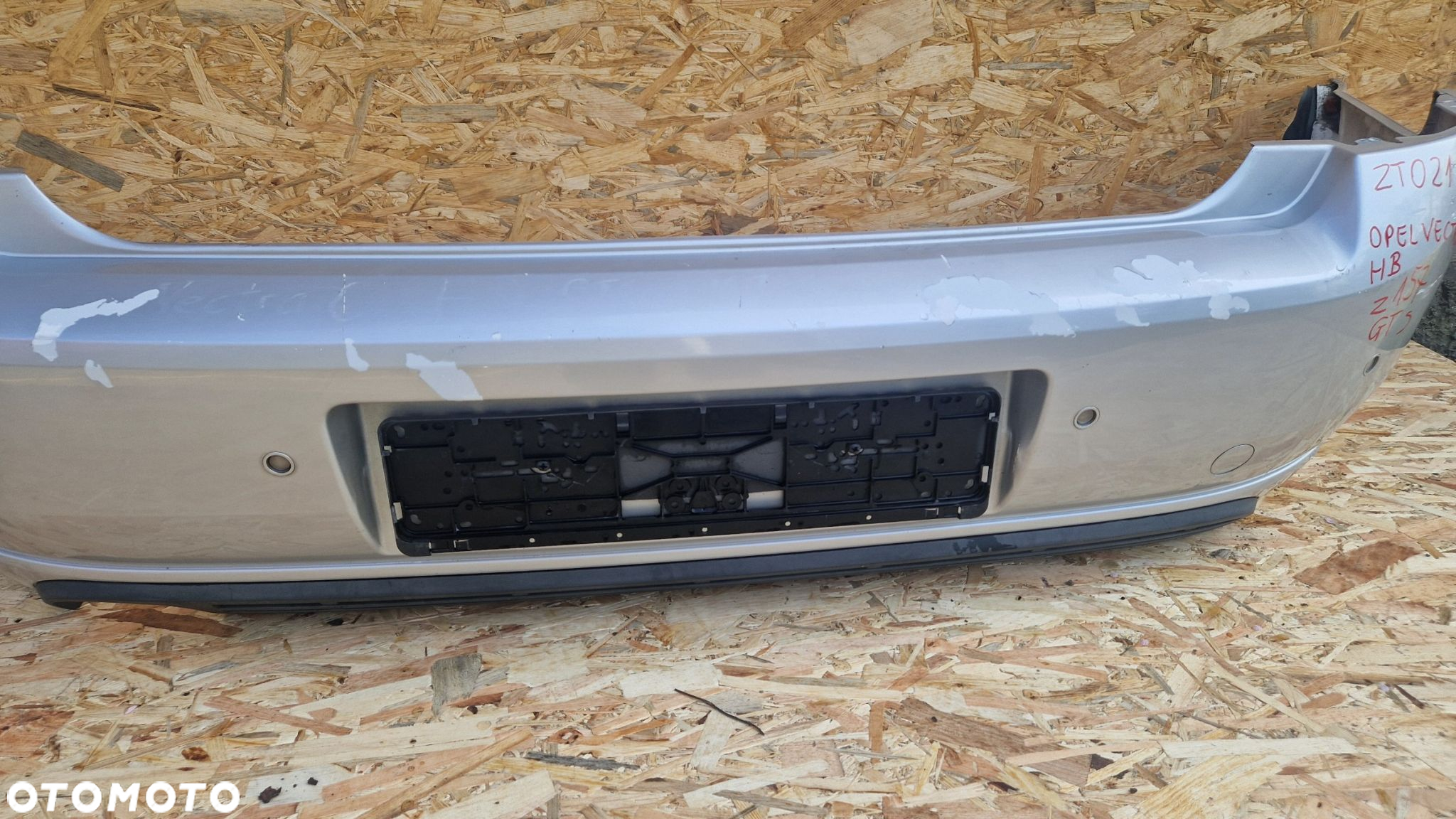OPEL VECTRA C HB GTS ZDERZAK TYLNY TYŁ KOD LAK.Z157 - 4
