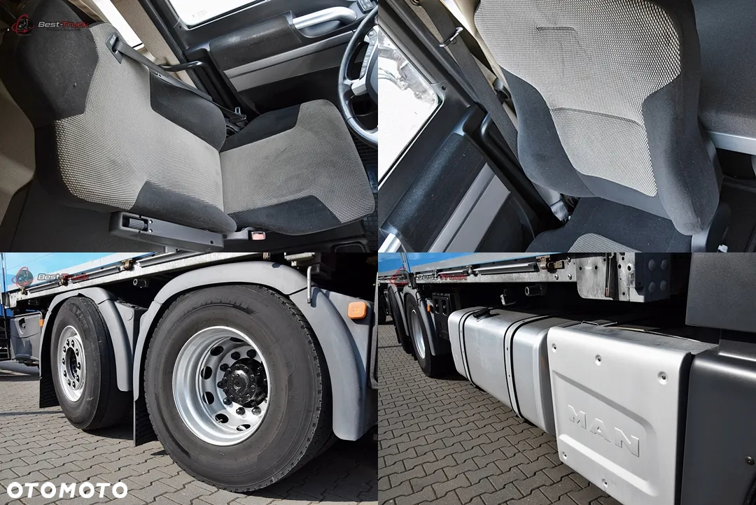 MAN TGX 26.540 /6X2/HDS PALFINGER 23.001L / OŚ POD. SKRĘTNA / CAŁY NA POD. - 28