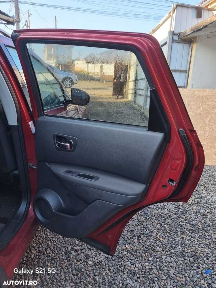 Usa Dreapta Spate Nissan Qashqai Facelift 2010 - 2013 SUV 4 Usi New Red NAJ (1448) - 2